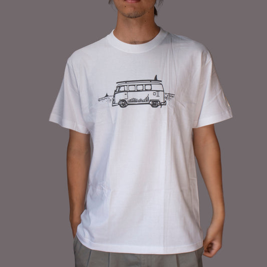 鎌T-Shirts New Coast コースト烏帽子岩 ワーゲンコンビ お洒落