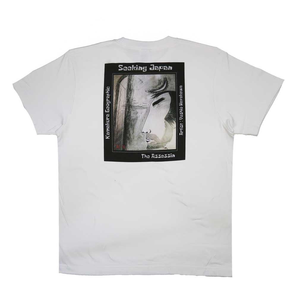 鎌T-Shirts アートセレクション Seeking Japan 『刺客』The Assassin / Artist : Yoshio Hayakawa 早川良雄コレクション