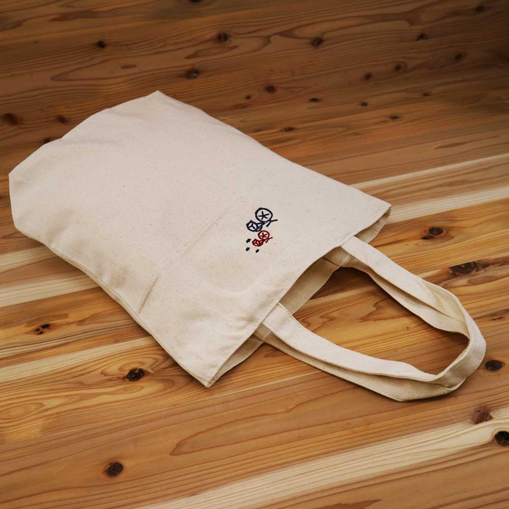 鎌T コットントートバッグ エコトートコースト 刺繍モデル