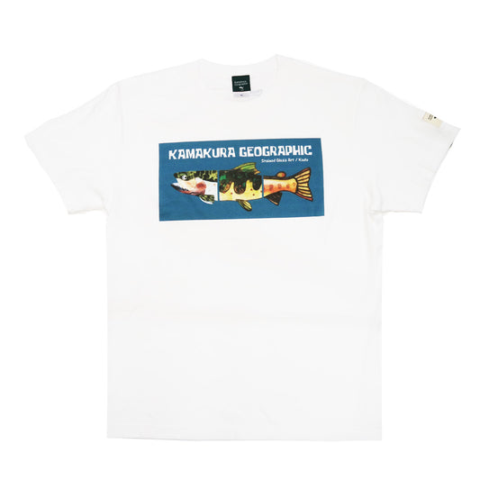 Trout Bros. 鎌倉Tシャツ ステンドグラスアート 鎌T-Shirts Field Collection ステンドグラス