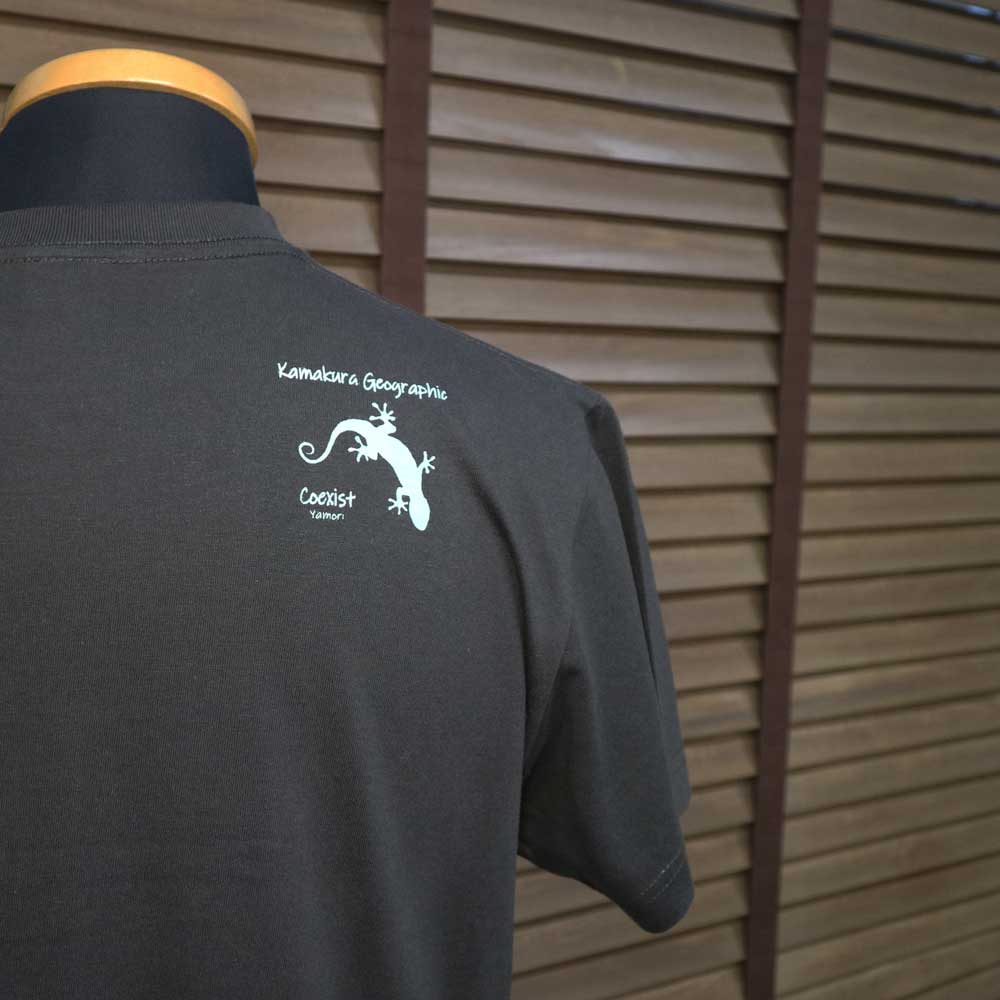 Coexist 共存 ヤモリシルエットTシャツ 人気商品