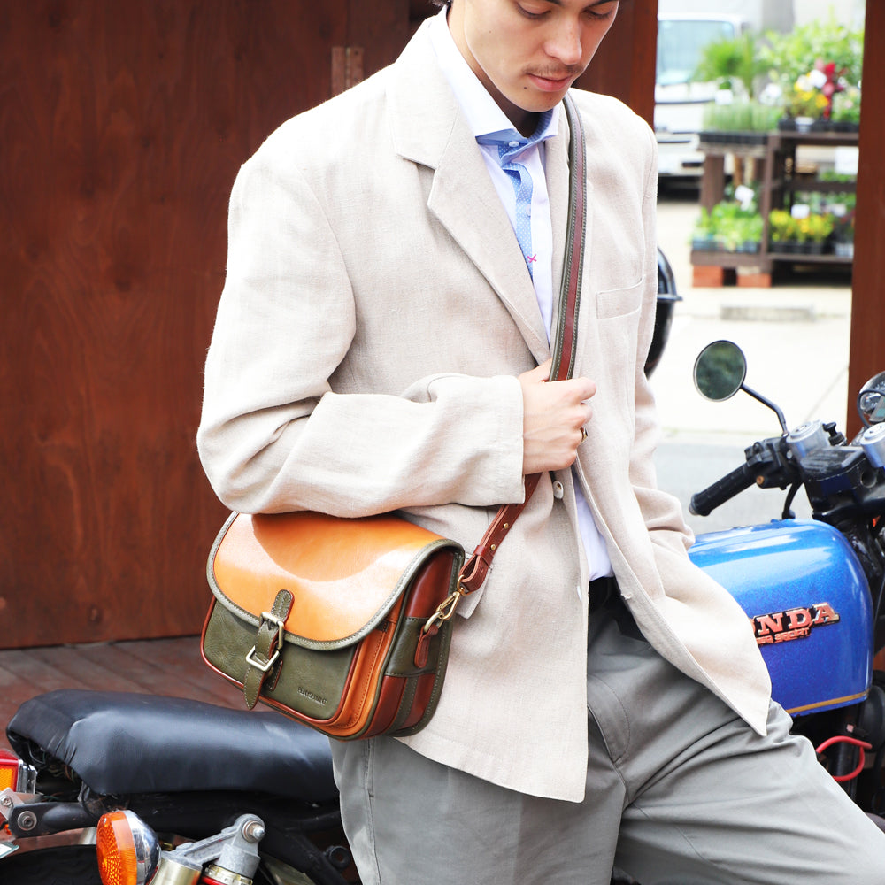 ペニシュミント革鞄 | カートリッジバッグ Cartredge Bag