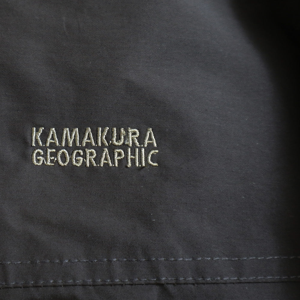 鎌ジャン KAMA-JUN 鎌倉ジャンパ― ダークフォレスト バックキャンバスラベル 無し