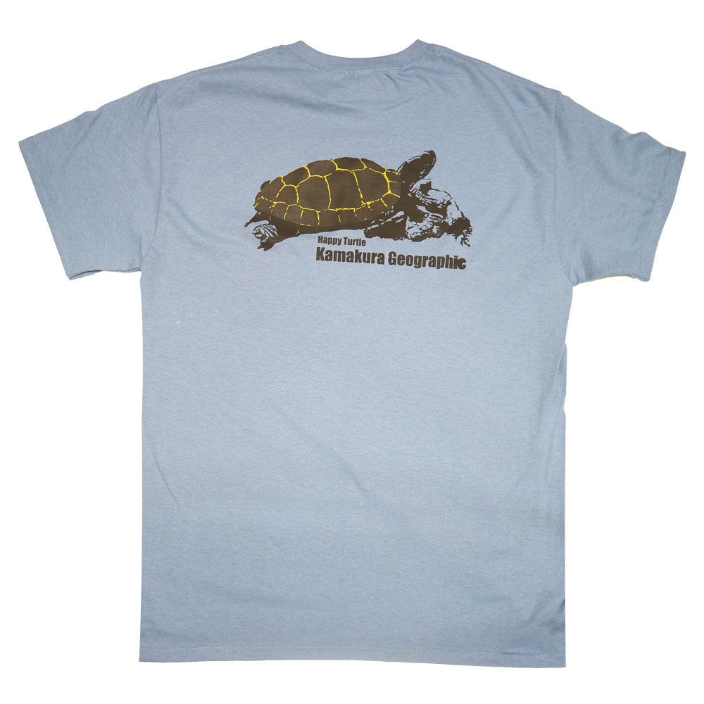 鎌T-Shirts New Happy Turtle ハッピータートル カメ 亀Tシャツ
