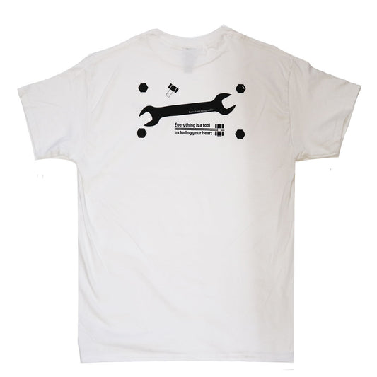鎌T-Shirts 全ては道具 Everything is a tool スパナ