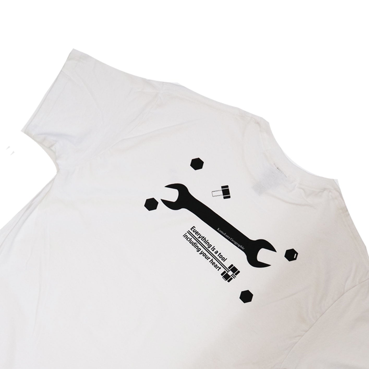 鎌T-Shirts 全ては道具 Everything is a tool スパナ