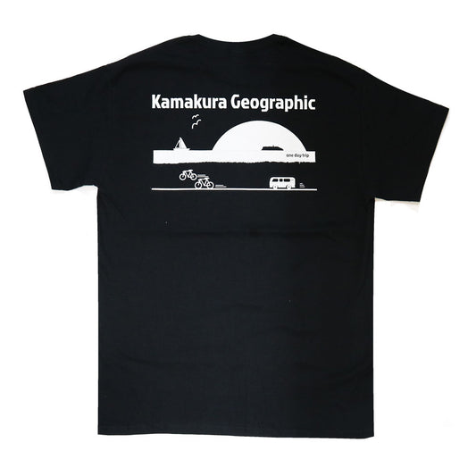 鎌T-Shirts ワンデイトリップ ビーチ One Day Trip Round ビーチ