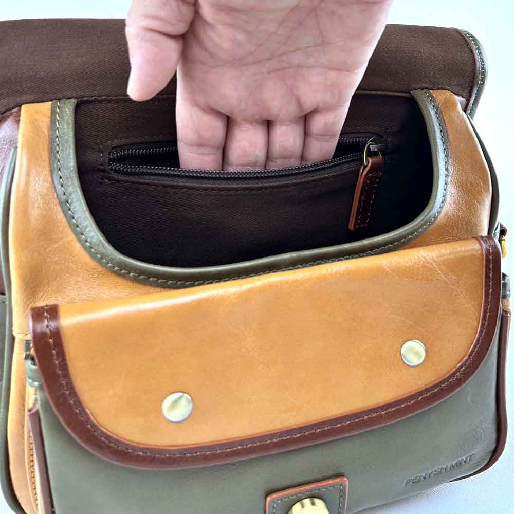 ペニシュミント革鞄 | カートリッジバッグ Cartredge Bag