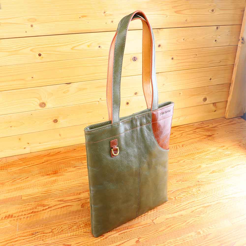 ペニシュミント革鞄 | バインドスター トートバッグ Bind Star Tote