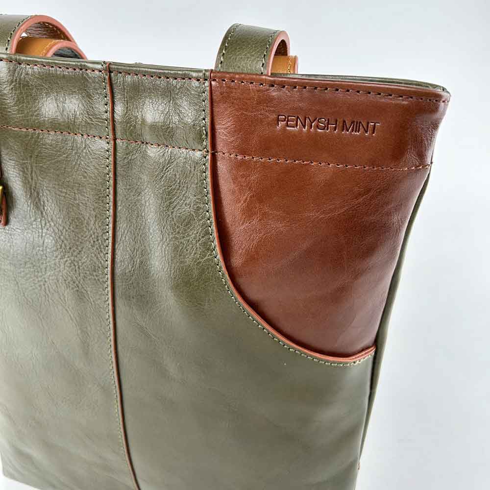 ペニシュミント革鞄 | バインドスター トートバッグ Bind Star Tote