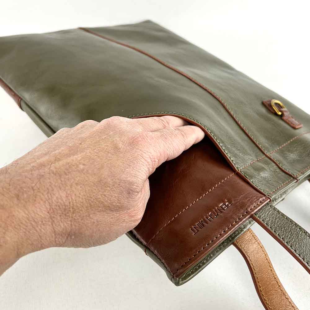 ペニシュミント革鞄 | バインドスター トートバッグ Bind Star Tote