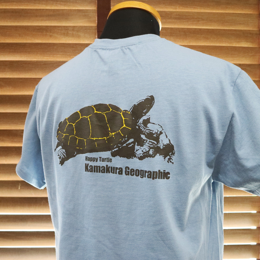 鎌T-Shirts New Happy Turtle ハッピータートル カメ 亀Tシャツ
