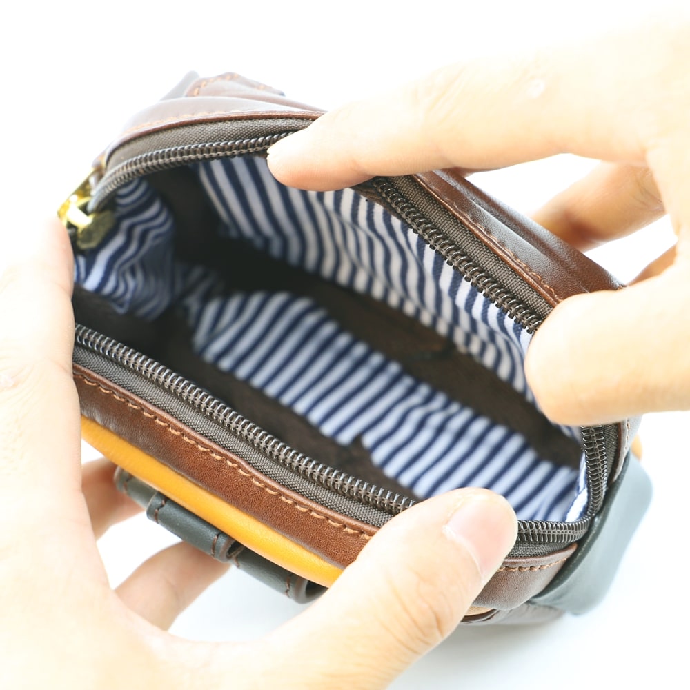 ペニシュミント革鞄 | ミニポーチ Mini Pouch クラッシックシリーズ