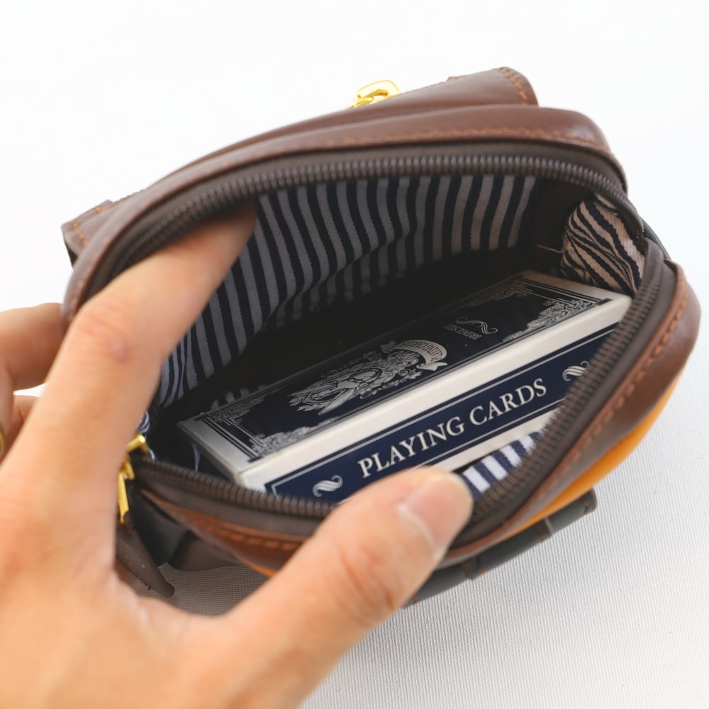 ペニシュミント革鞄 | ミニポーチ Mini Pouch クラッシックシリーズ