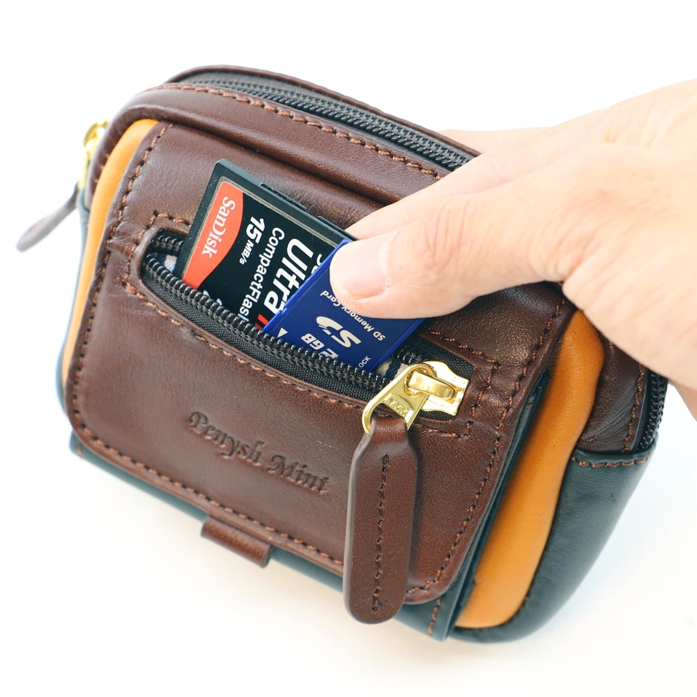 ペニシュミント革鞄 | ミニポーチ Mini Pouch クラッシックシリーズ