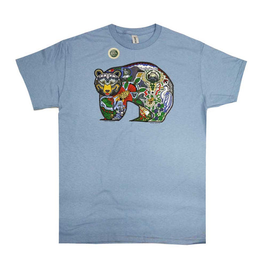 Liberty Graphics T-Shirts Earth Art Black Bear ブラックベアー アースアートシリーズ