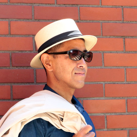 パナマハット バーティーブルー Barty Montbranc バーティーモンブラン デュモントタイプ