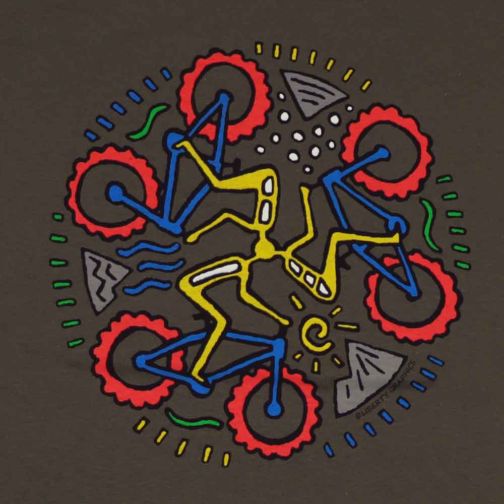 Liberty Graphics T-Shirts Bike About バイクアバウト サイクリストTシャツ