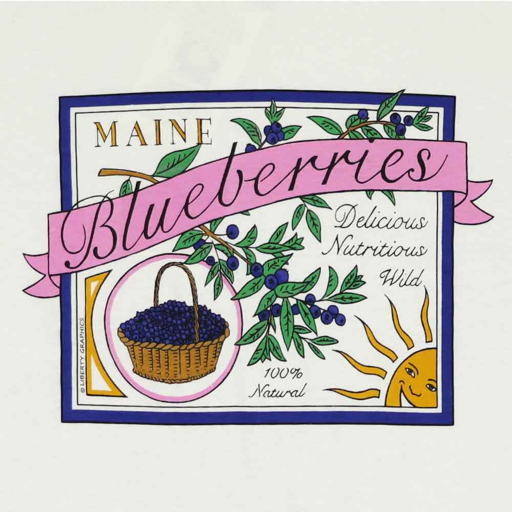 Liberty Graphics T-Shirts Blueberry Label ブルーベリーラベル