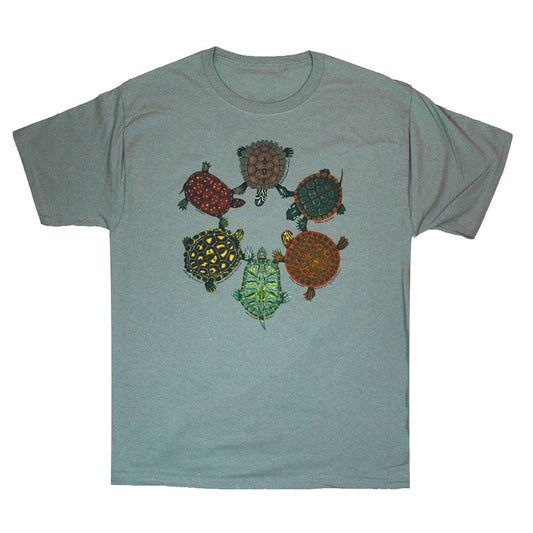 Liberty Graphics T-Shirts Turtle Circle 亀の輪