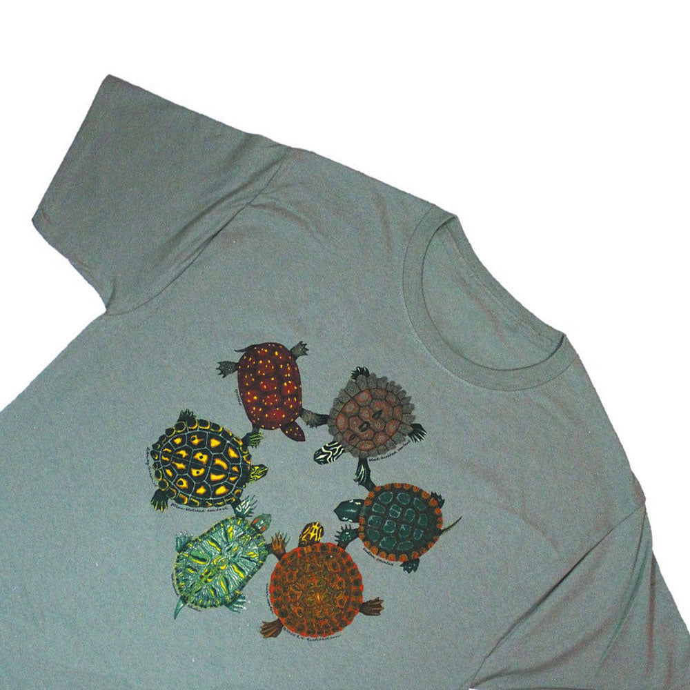 Liberty Graphics T-Shirts Turtle Circle 亀の輪