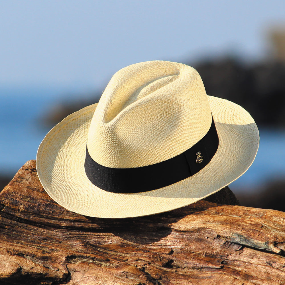 内周約56㎝CLYDE Gamblerhat Panama Hat クライド パナマハット - ハット