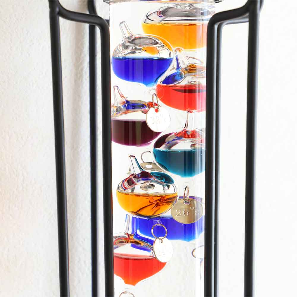 ガリレオの温度計 Rocks Motion ロックスモーション Galileo's Air Thermometer
