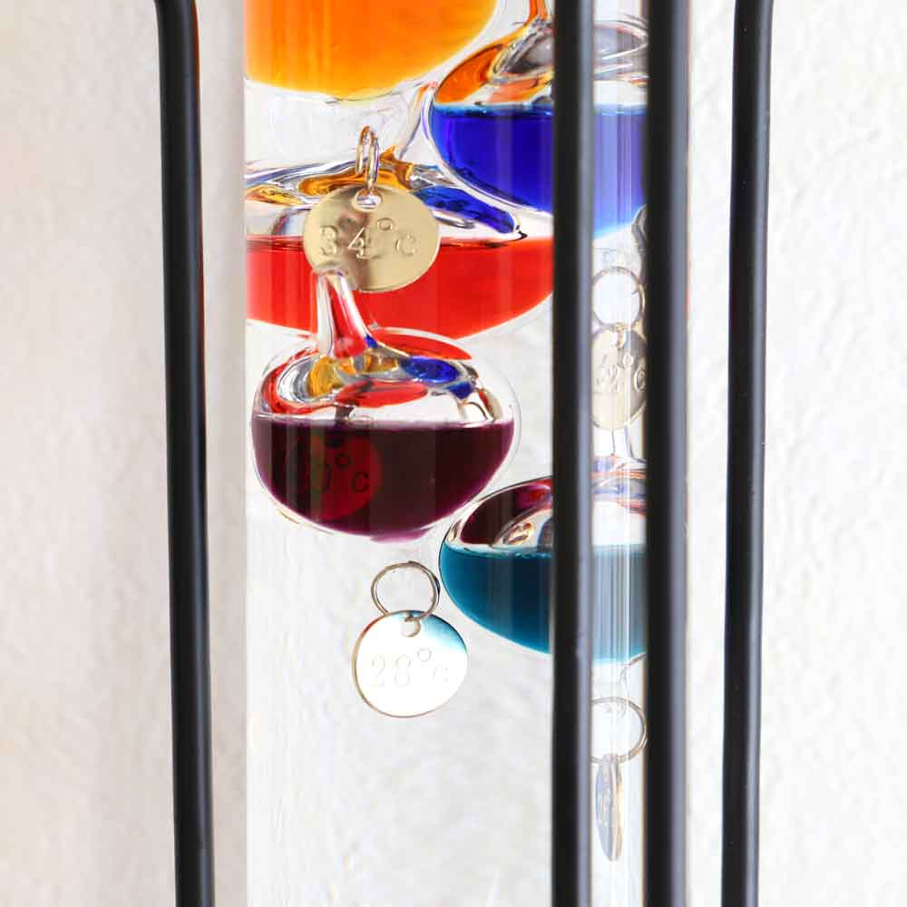 ガリレオの温度計 Rocks Motion ロックスモーション Galileo's Air Thermometer