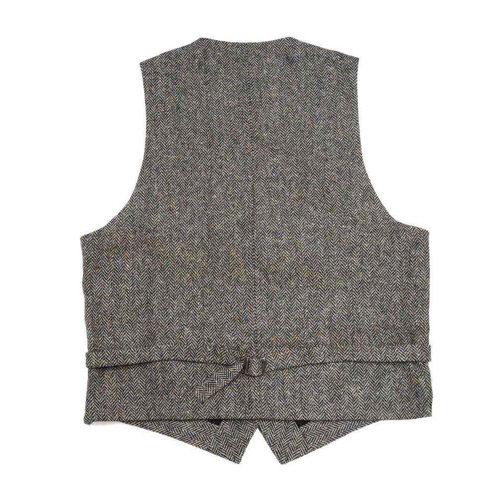 アイルランド ウエストコート ツイードベスト Mucros マクロス Waistcoat Gray