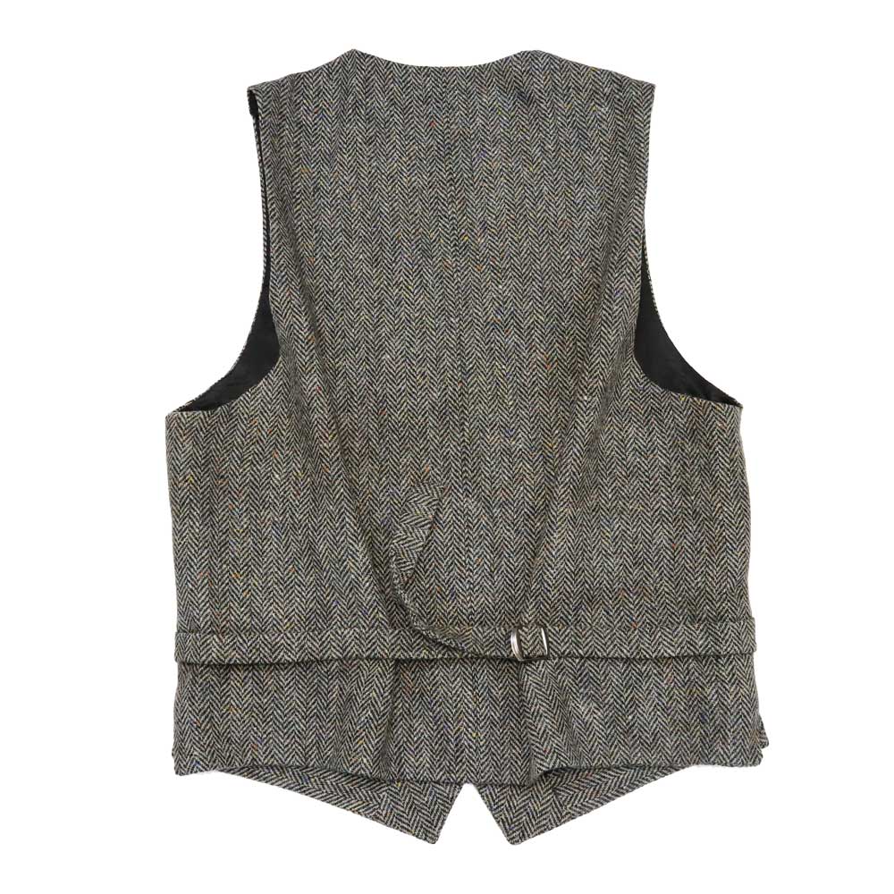 アイルランド ウエストコート ツイードベスト Mucros マクロス Waistcoat Gray