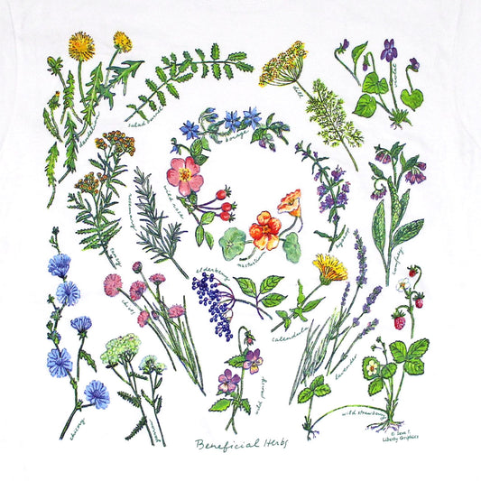 Liberty Graphics T-Shirts Beneficial Herbs ベネフィシャルハーブ