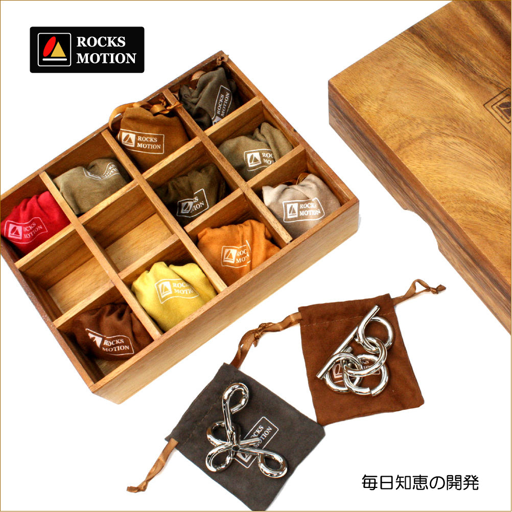 スーパー24 木製パズル Rocks Motion ロックスモーション
