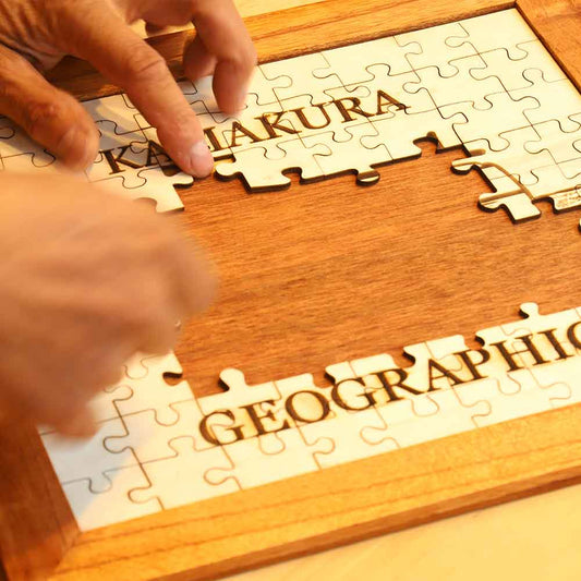 ロックスモーション 木製 ジグゾーパズル Coast 烏帽子岩