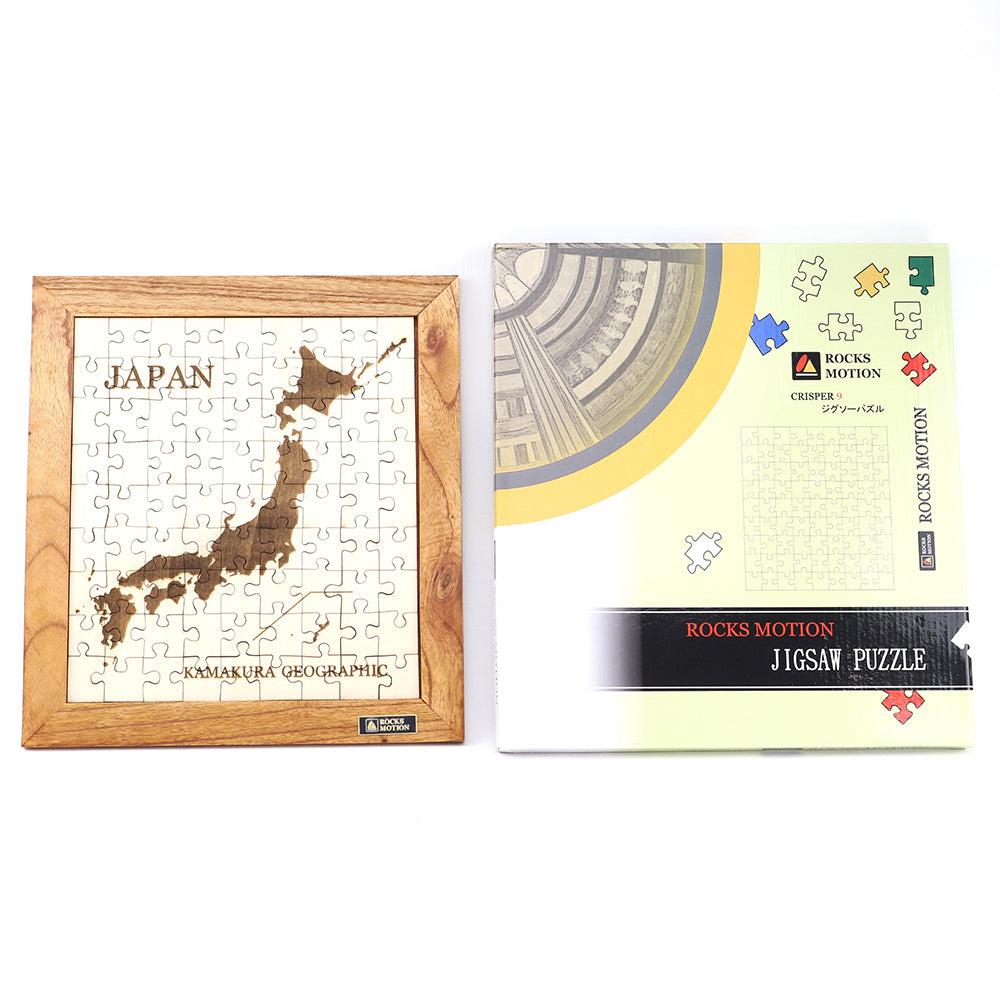 ロックスモーション 木製 ジグゾーパズル Japan Map 日本地図