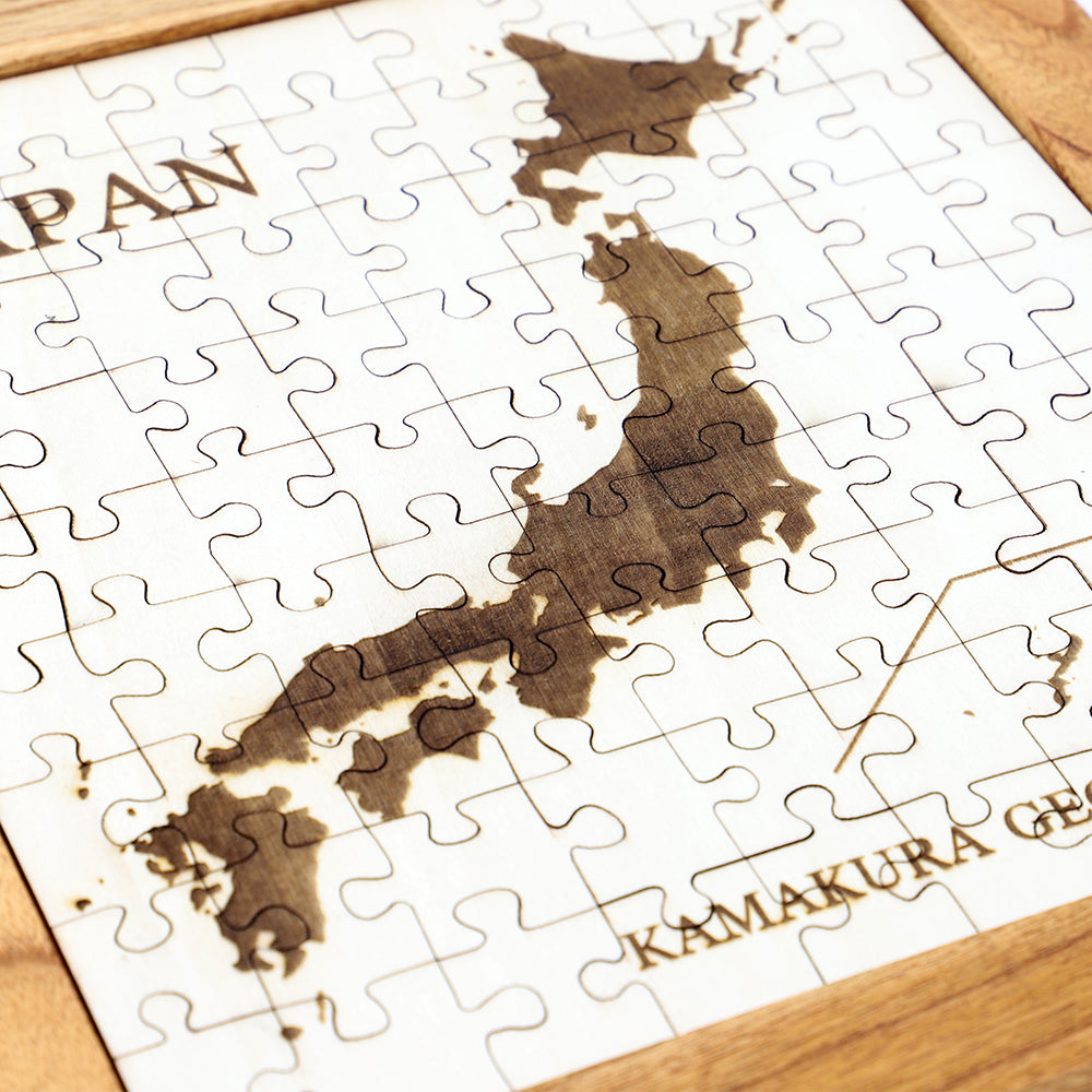 ロックスモーション 木製 ジグゾーパズル Japan Map 日本地図