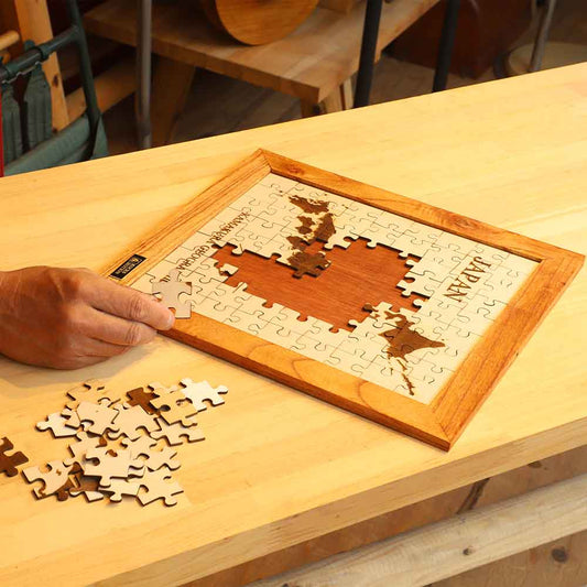 ロックスモーション 木製 ジグゾーパズル Japan Map 日本地図