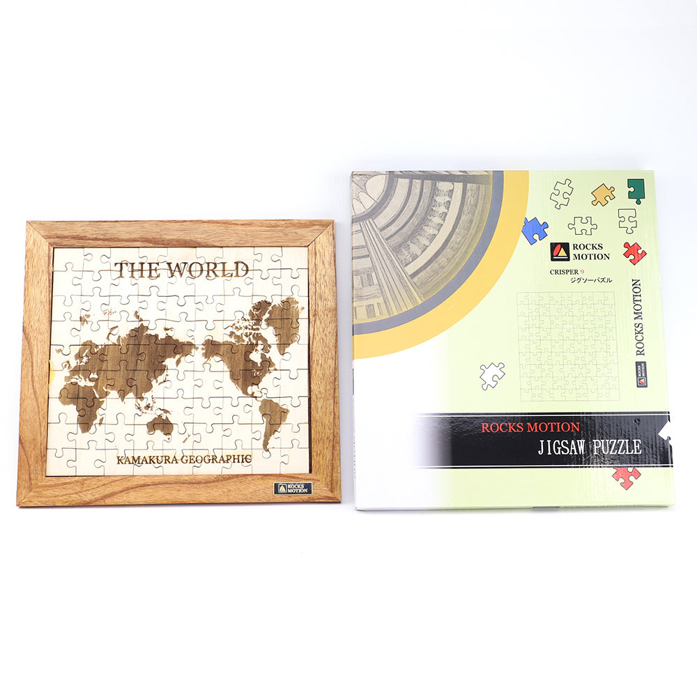ロックスモーション 木製 ジグゾーパズル The World 世界地図