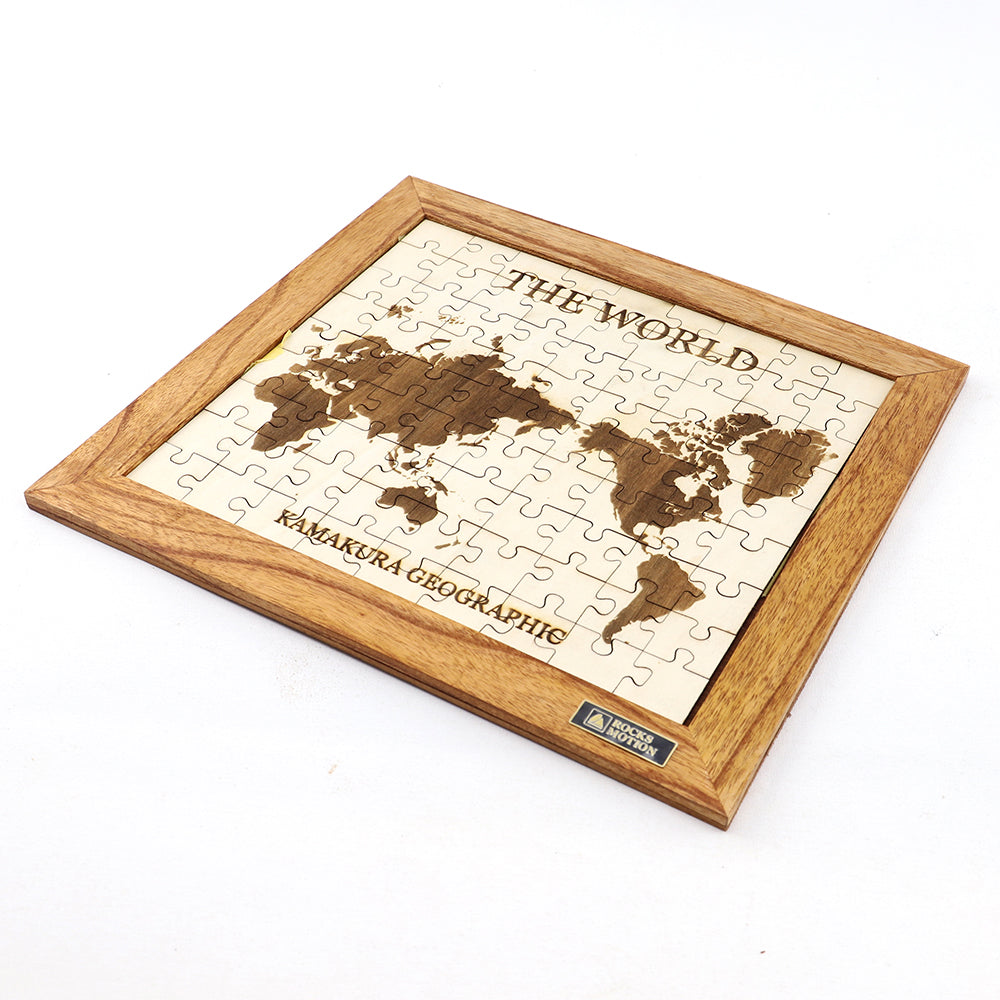 ロックスモーション 木製 ジグゾーパズル The World 世界地図