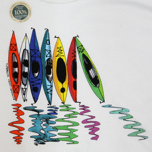 Liberty Graphics T-Shirts Kayak Reflection カヤックリフレクション