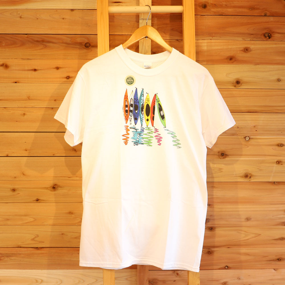 Liberty Graphics T-Shirts Kayak Reflection カヤックリフレクション
