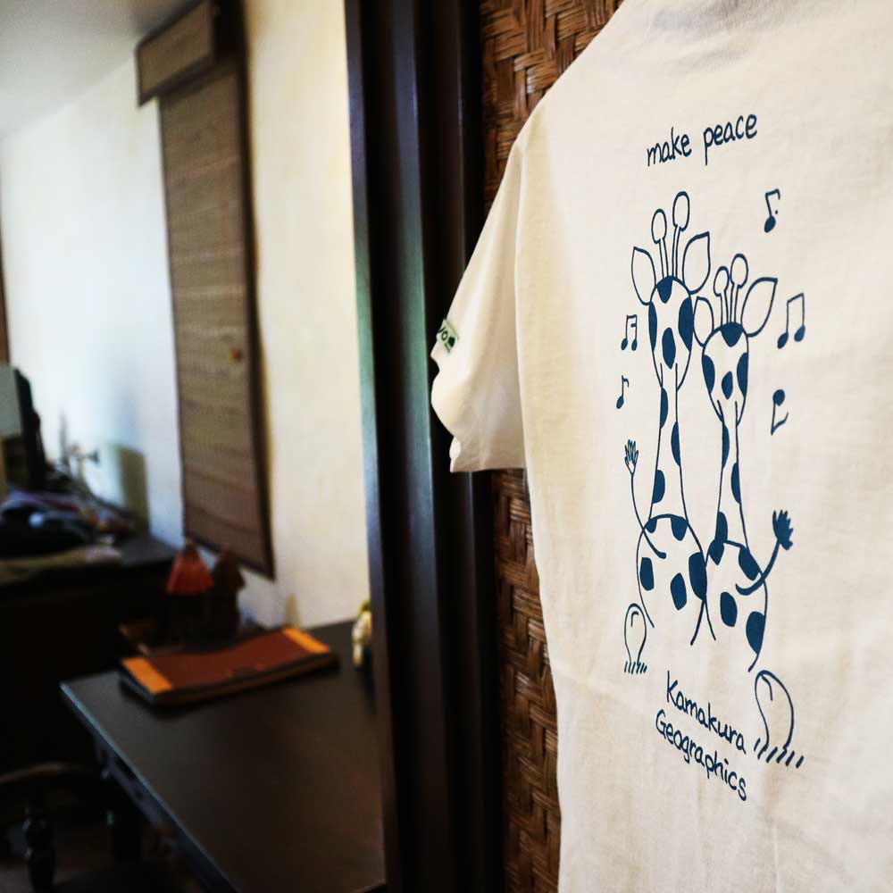 鎌T-Shirts メイクピース キリン Make Peace Kirin
