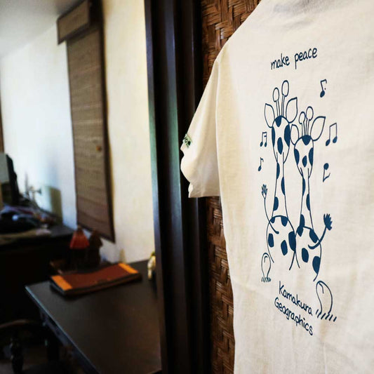 鎌T-Shirts メイクピース キリン Make Peace Kirin