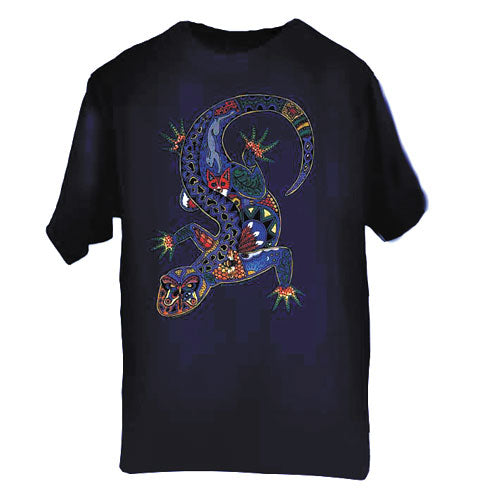 Liberty Graphics T-Shirts Earth Art Lizard トカゲのT-Shirts
