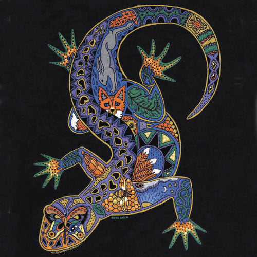 Liberty Graphics T-Shirts Earth Art Lizard トカゲのT-Shirts