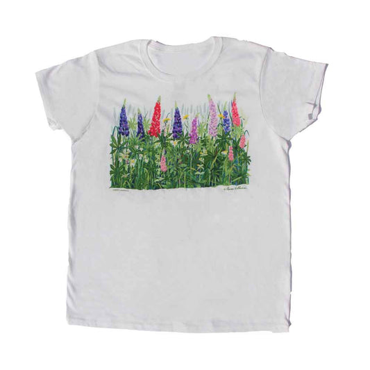 Liberty Graphics T-Shirts Rupine and Daisies ルピナス アンド デイジー