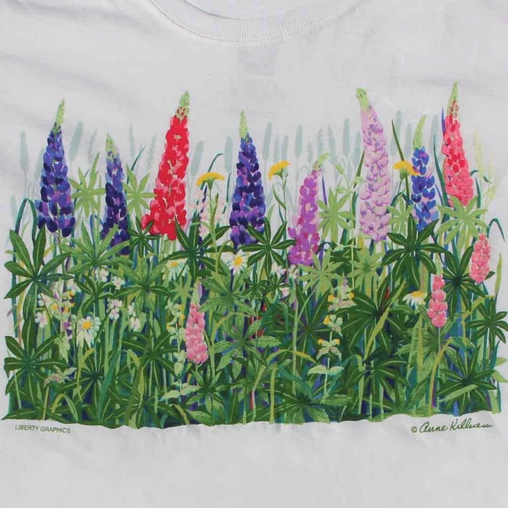Liberty Graphics T-Shirts Rupine and Daisies ルピナス アンド デイジー