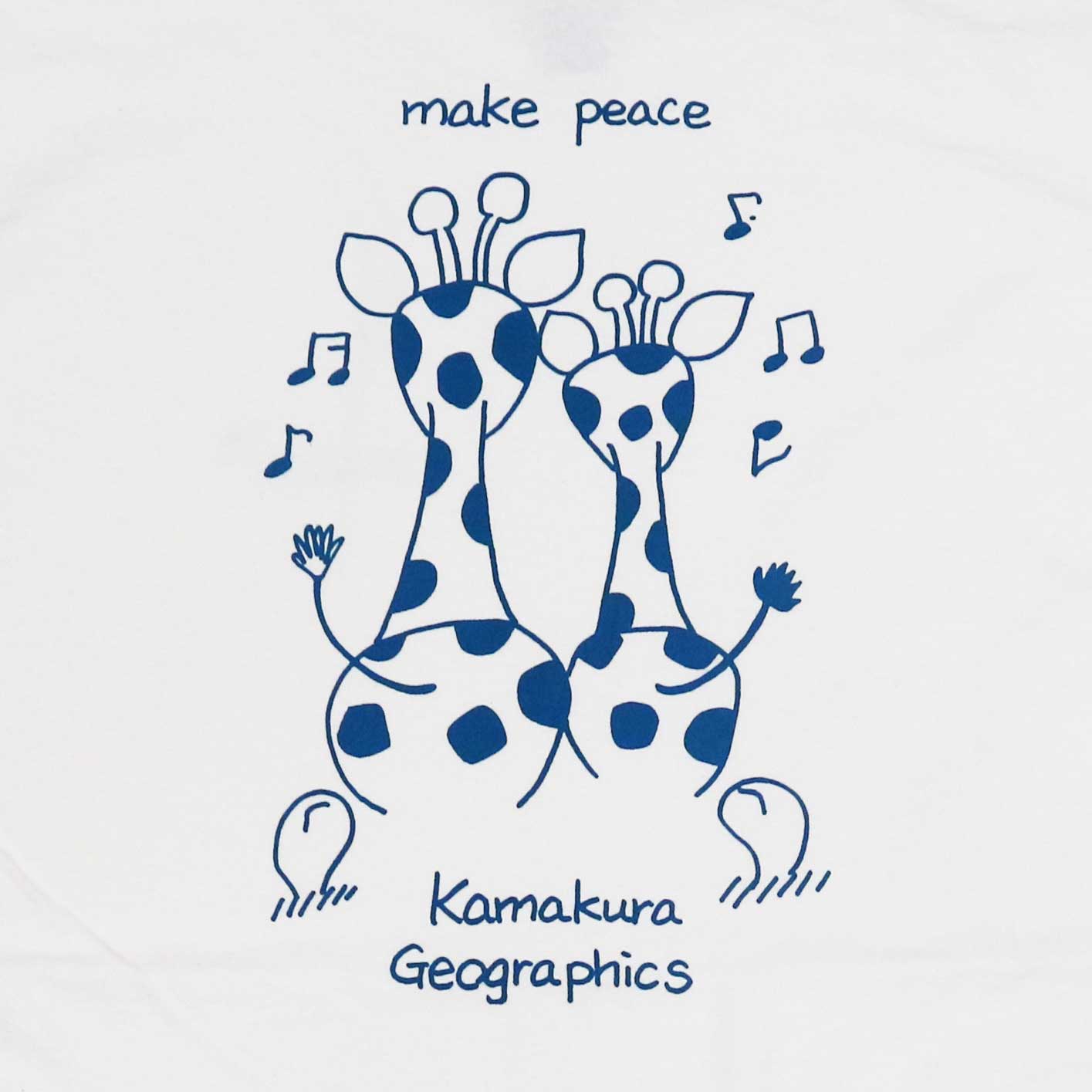 鎌T-Shirts メイクピース キリン Make Peace Kirin