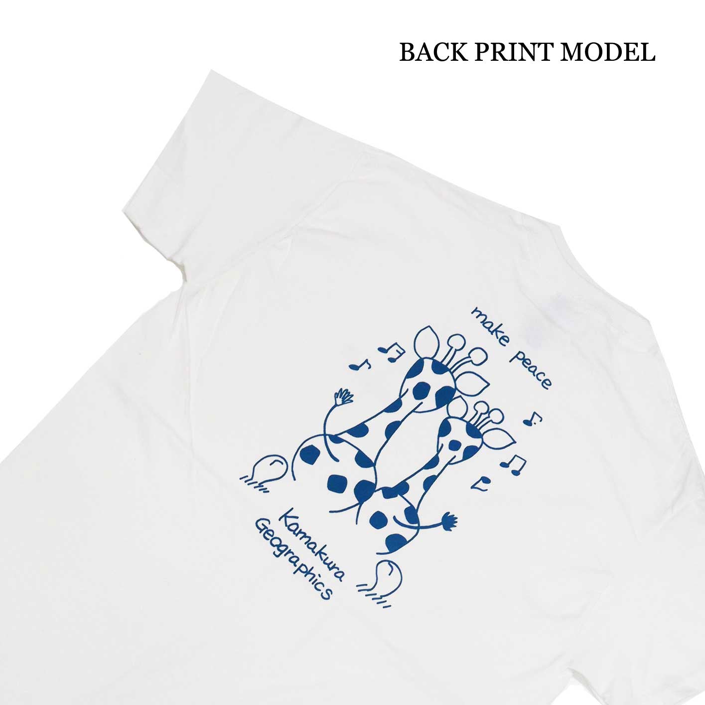 鎌T-Shirts メイクピース キリン Make Peace Kirin