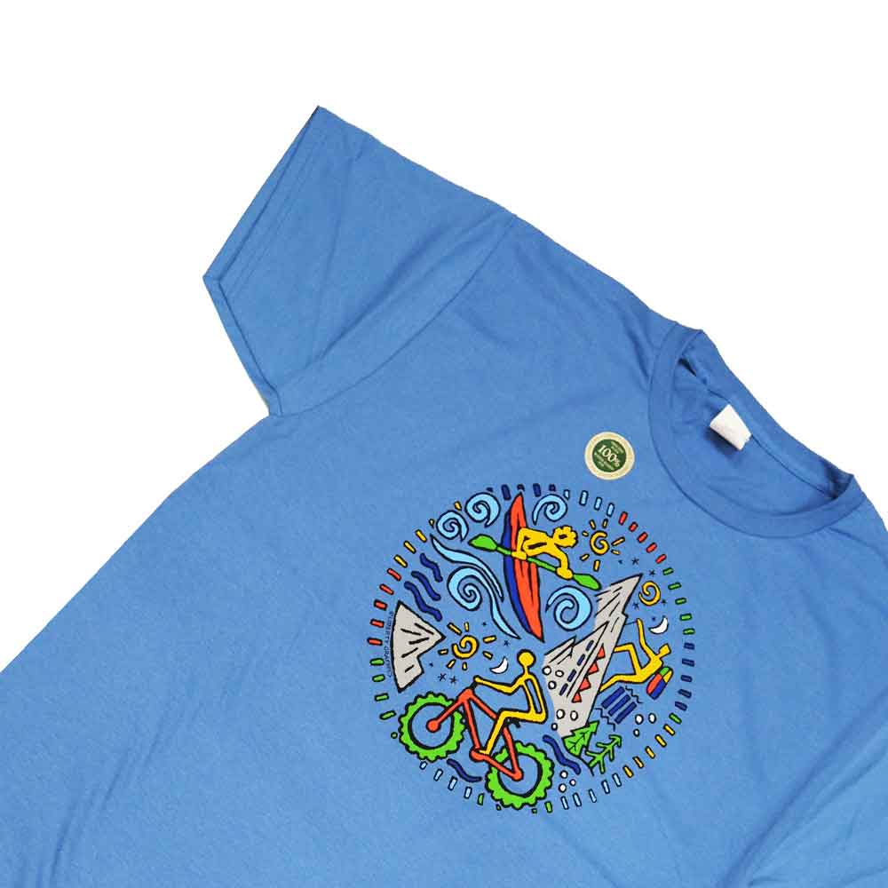 Liberty Graphics T-Shirts Outdoor About アウトドアアバウト サイクリストTシャツ