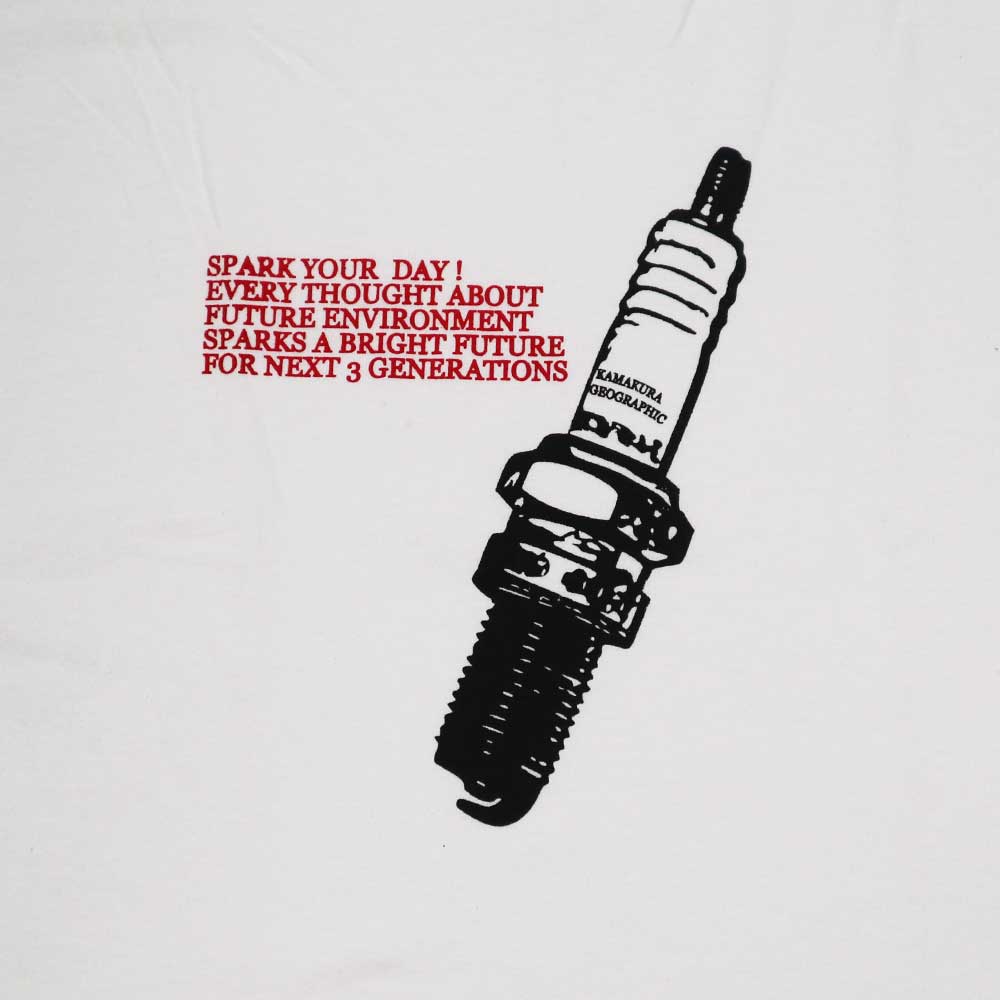 鎌T-Shirts Spark Your Day スパークプラグ